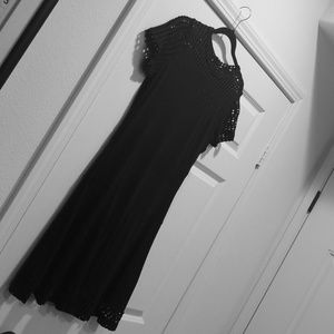 Michael Kors "Mesh Fit and Flare" dress